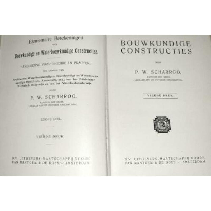 Scharroo-Elementaire berekeningen van bouwkundige 3 delen
