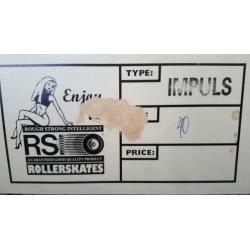 RSI skates (Impuls) maat 40 , (normale schoenmaat is 38/39)