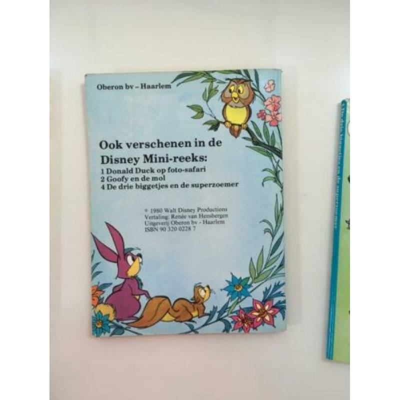 A164 Boek Disney Mini-reeks Oberon Mickey Mouse en de robot