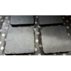 Wand tegels met de hand gehakte leisteen 14 X 14 X 1.2 cm