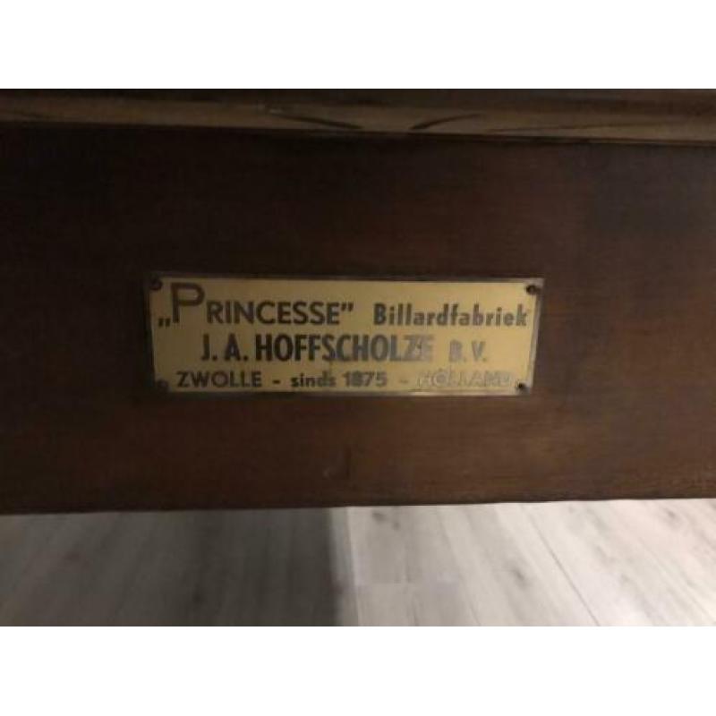 Biljarttafel 1,80x0,90m - Billardfabriek J.A. Hoffscholze BV
