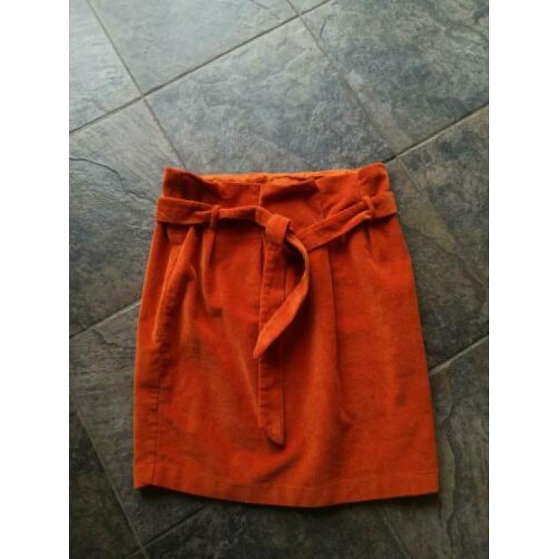 Corduroy paperback rok van Object , maat 36