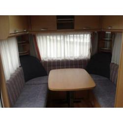 Knaus Sudwind 450 QU met Unico Genua voortent