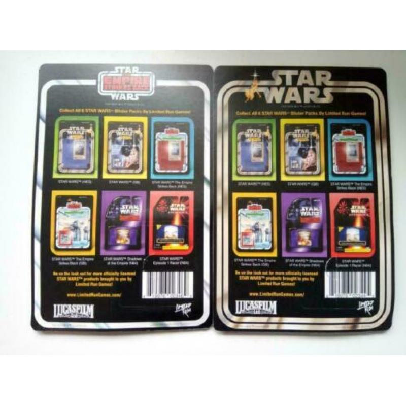 4x Star Wars spellen van Limited Run Games