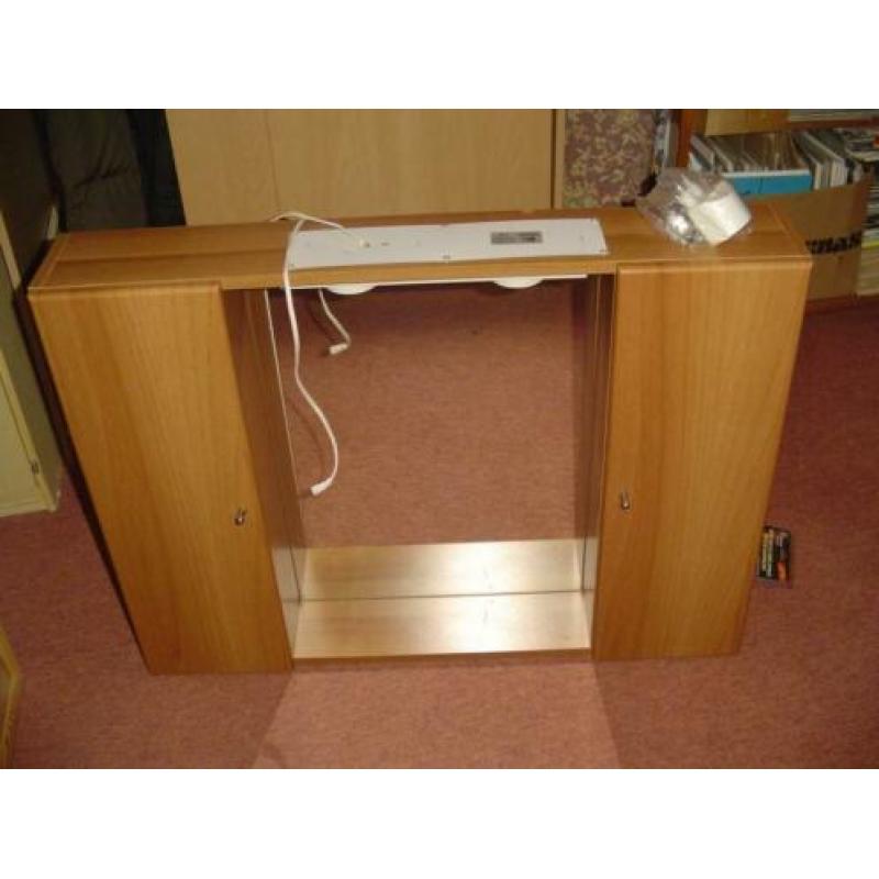 badkamer wandkast met spiegel