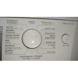 Wasmachine 7 kg A++++ 1400 toeren