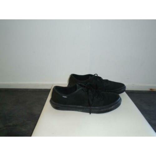 VANS Trendy Zwarte Sneakers Gympen maat 40 ZGAN