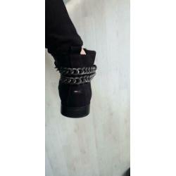 Tommy hilfiger leer schoenen