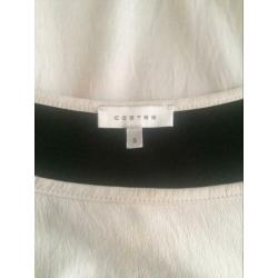 COSTES zwart beige top maat