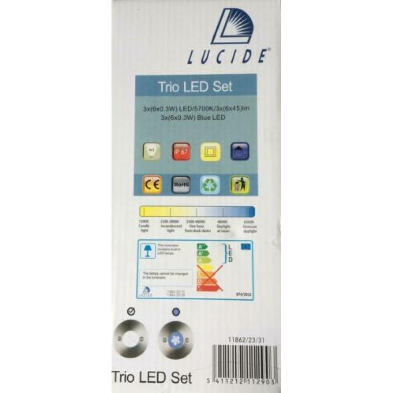 Lucide Trio LED set