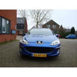 Peugeot 407 SW 2.0-16V XR Pack automaat glas dak trekhaak