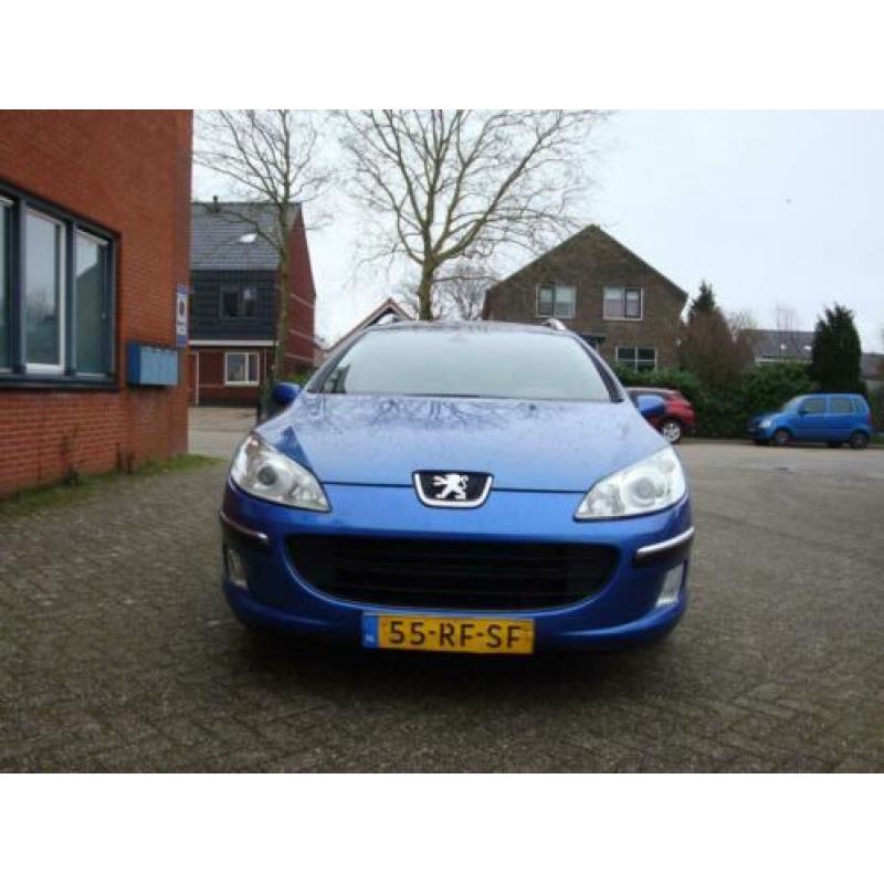 Peugeot 407 SW 2.0-16V XR Pack automaat glas dak trekhaak