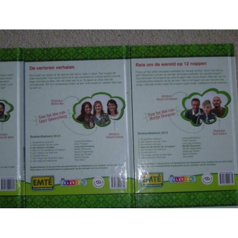 complete serie Boekenbakkers, 8 nieuwe boeken