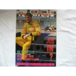 Blad jos verstappen als je deze open vouwt krijg je een post