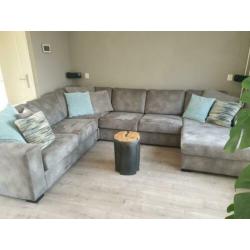 Grijze mooie loungebank