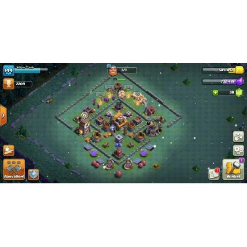 Clans of clans account