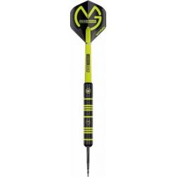 Winmau dartpijlen Michael van Gerwen Ambition black brass 22