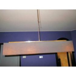 Zwartgrijze hanglamp met dimmer lamp plafond dimbaar licht
