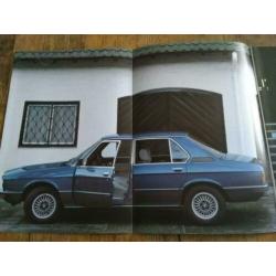 BMW 5 serie e12 folder uit 1/1978