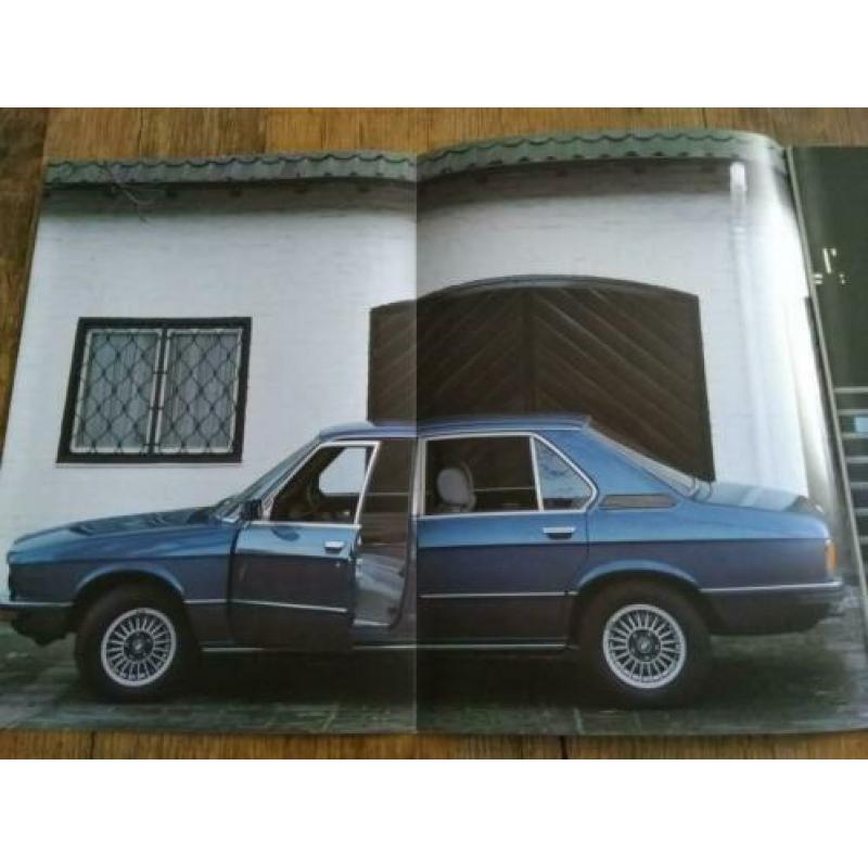 BMW 5 serie e12 folder uit 1/1978