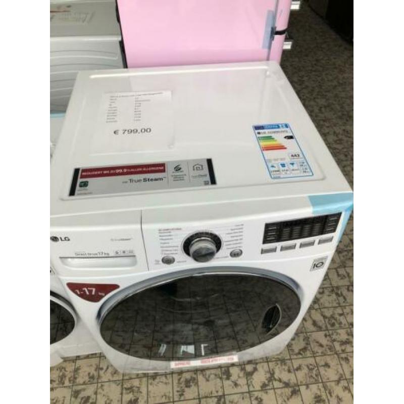 Lg wasmachine 8 en 9 en 10.5 en 17 kilo
