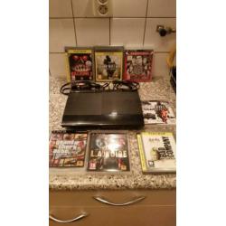 Playstation 3 slim met 500 gb harddisk