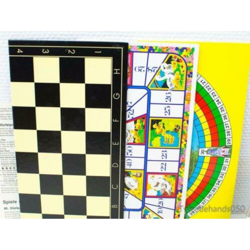 Spelletjes koffer gezelschapsspellen 81595