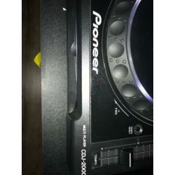 Dj set pioneer cdjm 2000 mixer djm 850