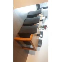 Grote Teak houten eettafel