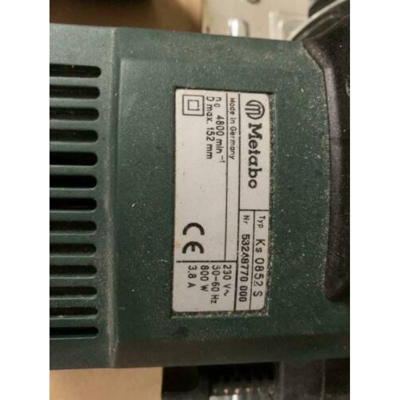 Metabo handcirkelzaag Ks0852s