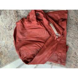 Gypsy rood leren jasje