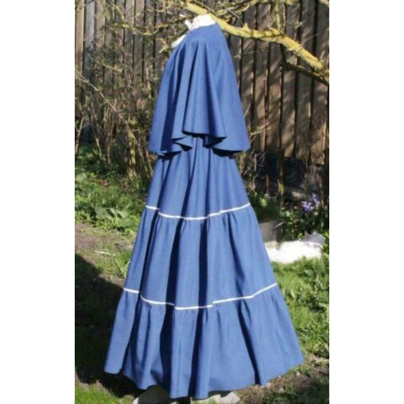 Charles Dickens - rok met bijpassende cape, mt. M, L, XL