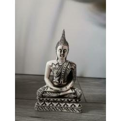 Buddha beelden canvas schilderij. Mooie set!