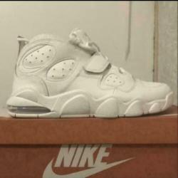 NIKE AIR CB 34 Barkley-‘TRIPPLE WHITE”/WORN ONCE*/Size 45