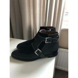 Bikerboots, enkellaarsjes, Pertini, maat 40, zo goed als nie
