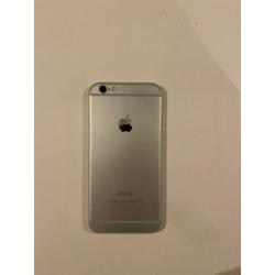 I phone 6, 64GB, Silver white met hoes te koop