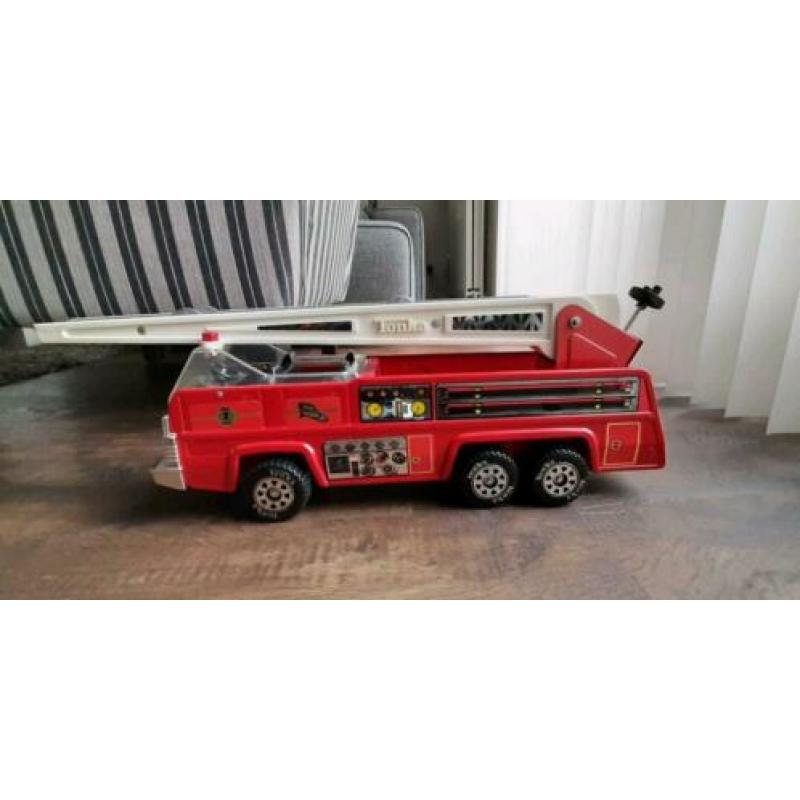 Unieke grote (60cm!) Tonka brandweerauto uit 1984