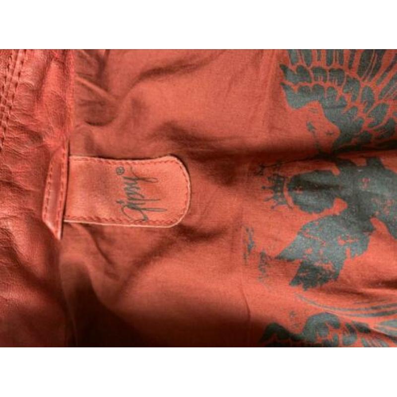 Gypsy rood leren jasje