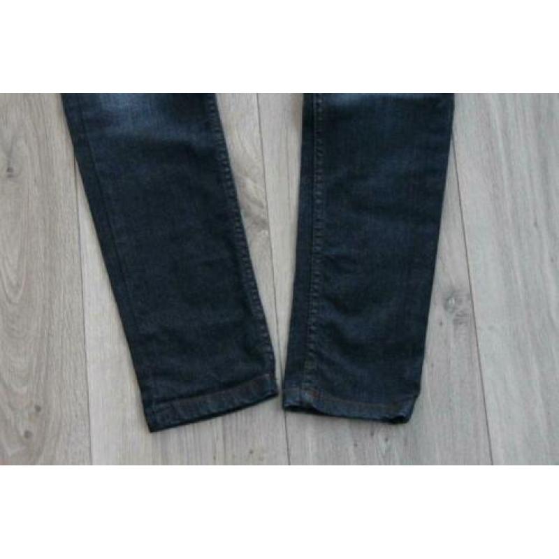 Blauw dames broek DENIM CO, maat XS W26 L30, NIEUW (d21)