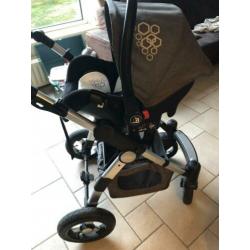 cangaroo Luxor kinderwagen 2 in 1
