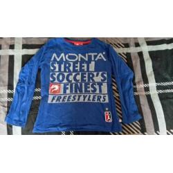 Jongenskleding maat 110/116 shirts 4 stuks