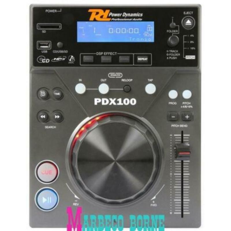 DJ CD speler, Single top CD,SD,USB,MP3 speler, PDX100
