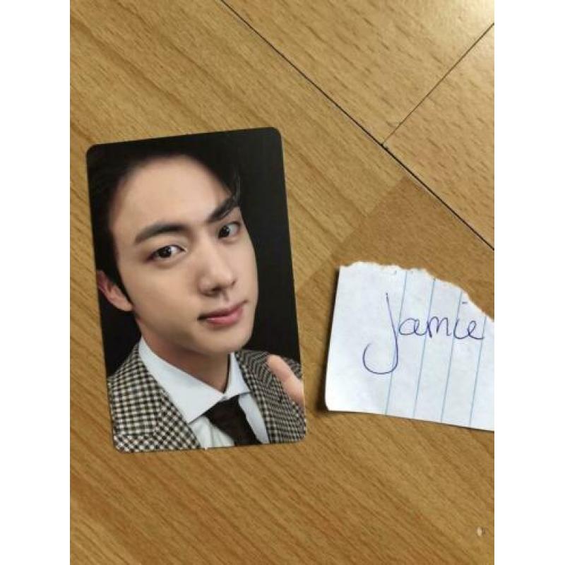 BTS Map Of The Soul 7 J-Hope & Jin Photocards