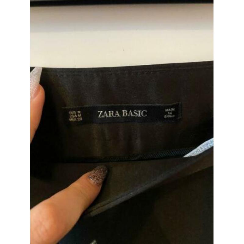 Zara pantalon smoking pants met zijstrook