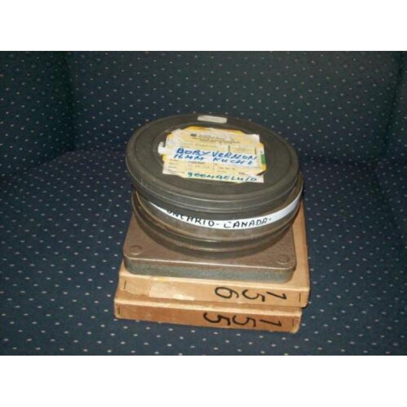 oude 16mm korte films-6x100/120metert-nr.14.