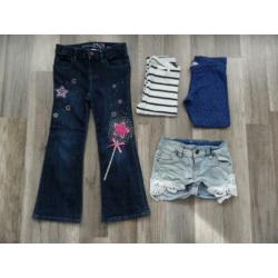 Pakket meisjes kleding maaten: 98-104 (25 stuks)
