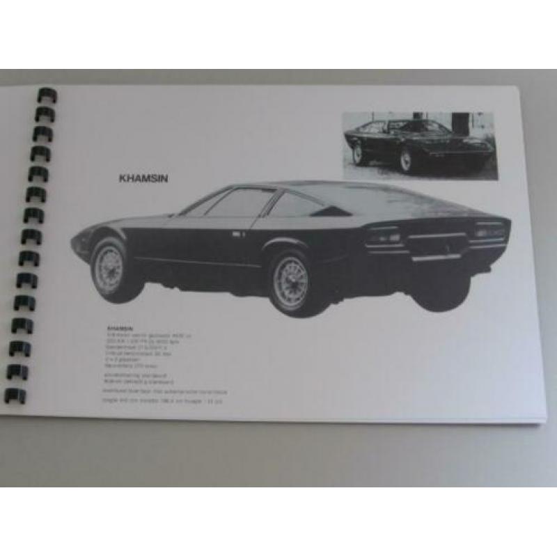 Folder Maserati ingebonden