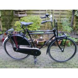 Nette Herenfiets met trugtraprem wiel maat 28 inc