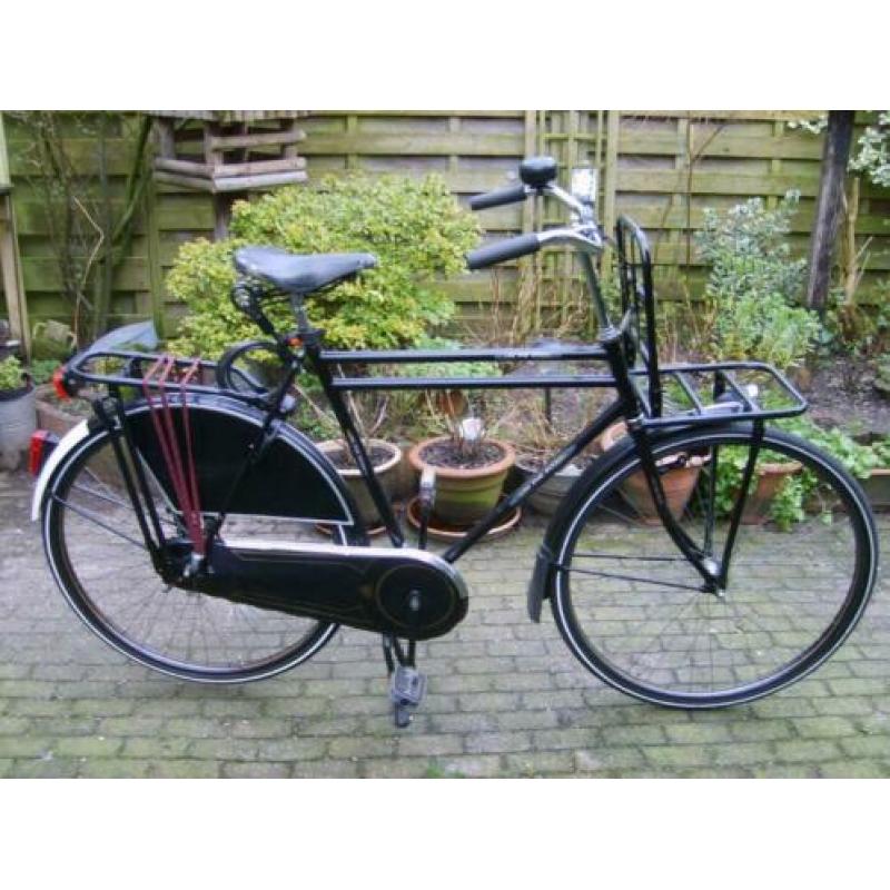Nette Herenfiets met trugtraprem wiel maat 28 inc