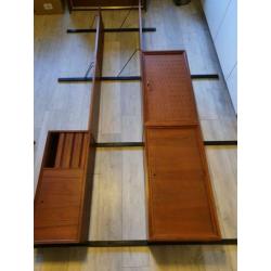 Poul Cadovius vintage wandsysteem